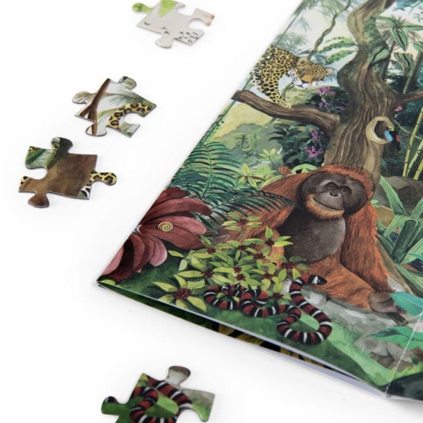 Puzzle Dans la forêt tropicale (350 pièces) - MOULIN ROTY 719441 3575677194415