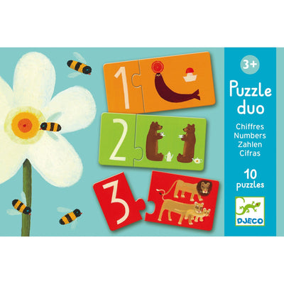 puzzle duo chiffres - DJECO DJ08272 3070900082724