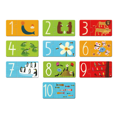 puzzle duo chiffres - DJECO DJ08272 3070900082724