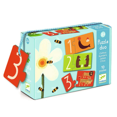puzzle duo chiffres - DJECO DJ08272 3070900082724