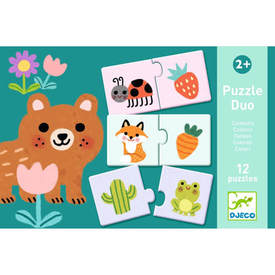 puzzle duo couleurs - DJECO DJ08273 3070900082731