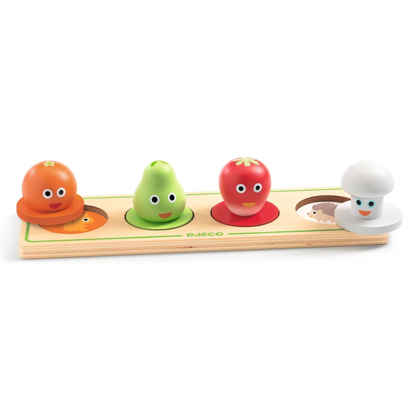 Puzzle en bois vegi'n'co - DJECO DJ01121 3070900011212