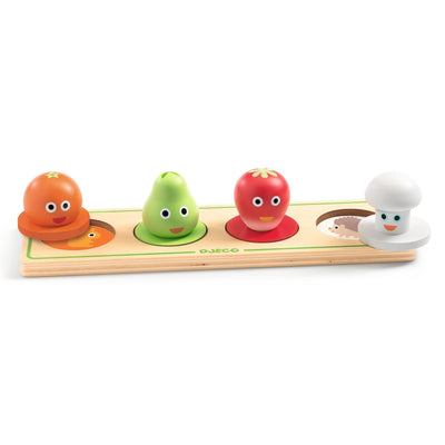 Puzzle en bois vegi'n'co - DJECO DJ01121 3070900011212