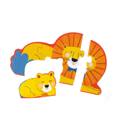 Puzzle évolutif animaux les toupitis - MOULIN ROTY 679107 3575676791073