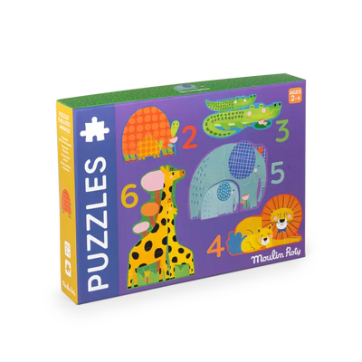 Puzzle évolutif animaux les toupitis - MOULIN ROTY 679107 3575676791073