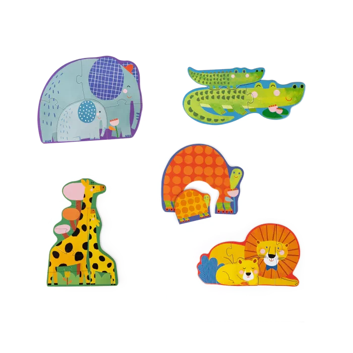 Puzzle évolutif animaux les toupitis - MOULIN ROTY 679107 3575676791073