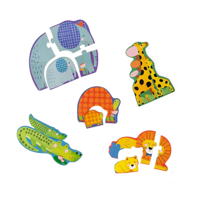 Puzzle évolutif animaux les toupitis - MOULIN ROTY 679107 3575676791073