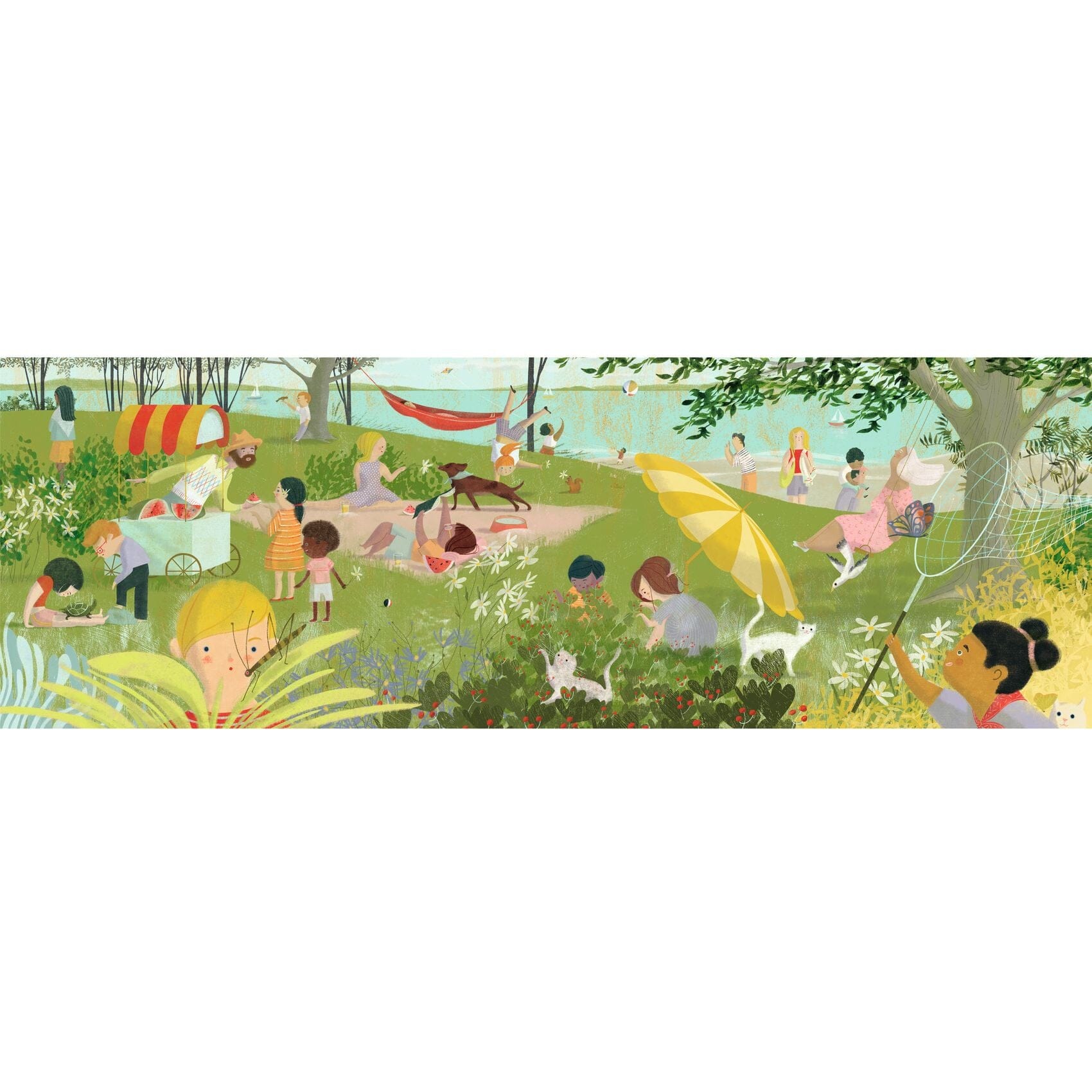 puzzle gallery a summer's day 350pcs - DJECO