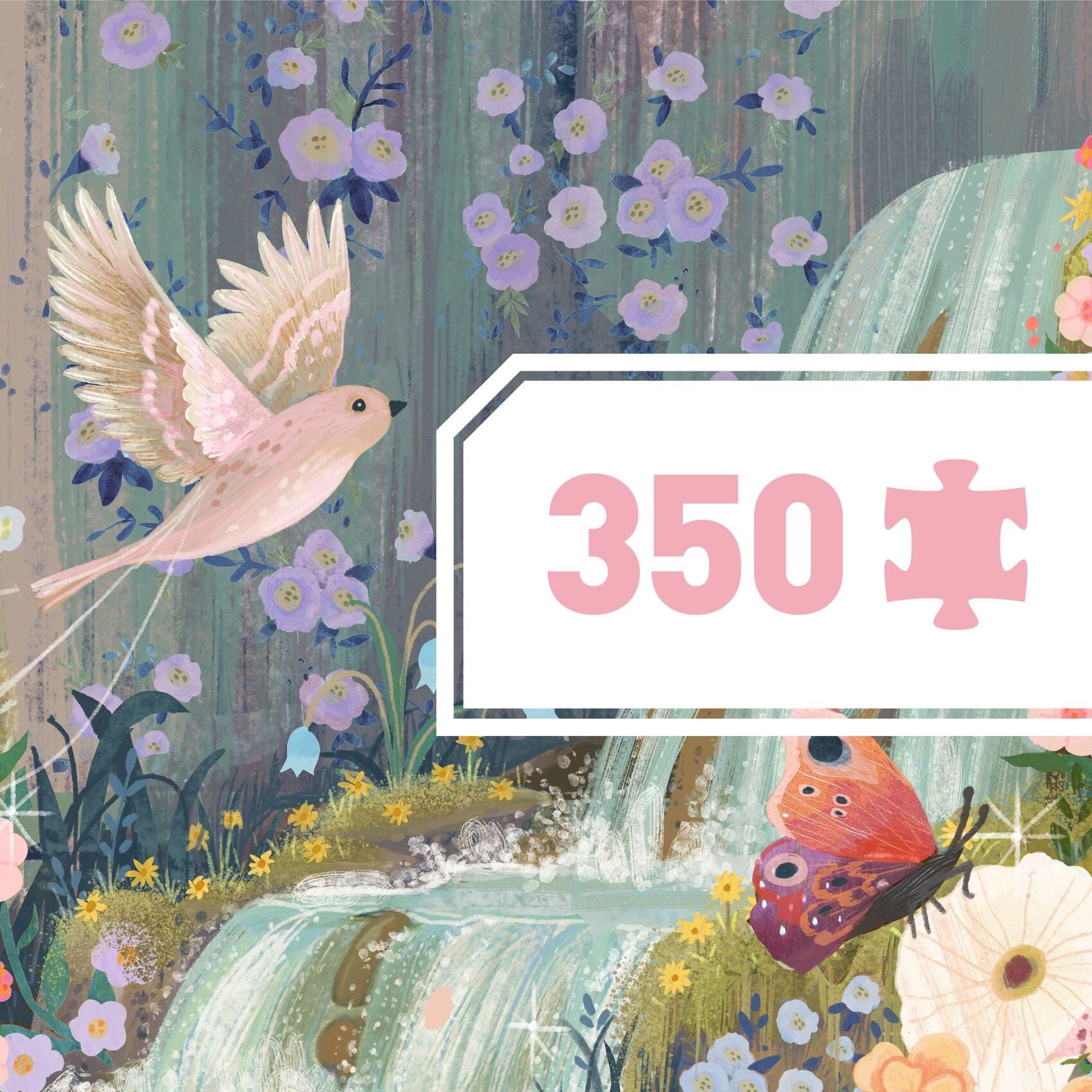 puzzle gallery fairy lake 350pcs - DJECO