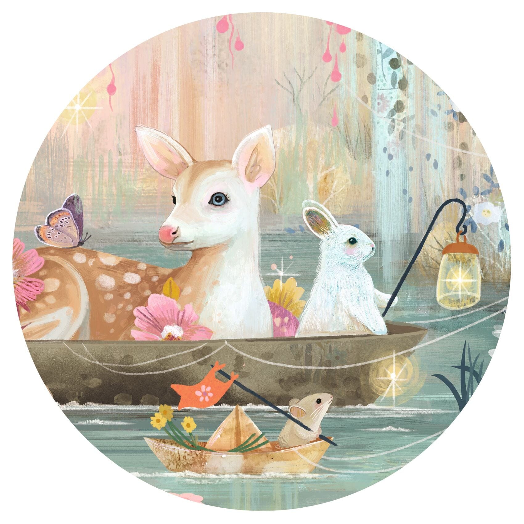 puzzle gallery fairy lake 350pcs - DJECO