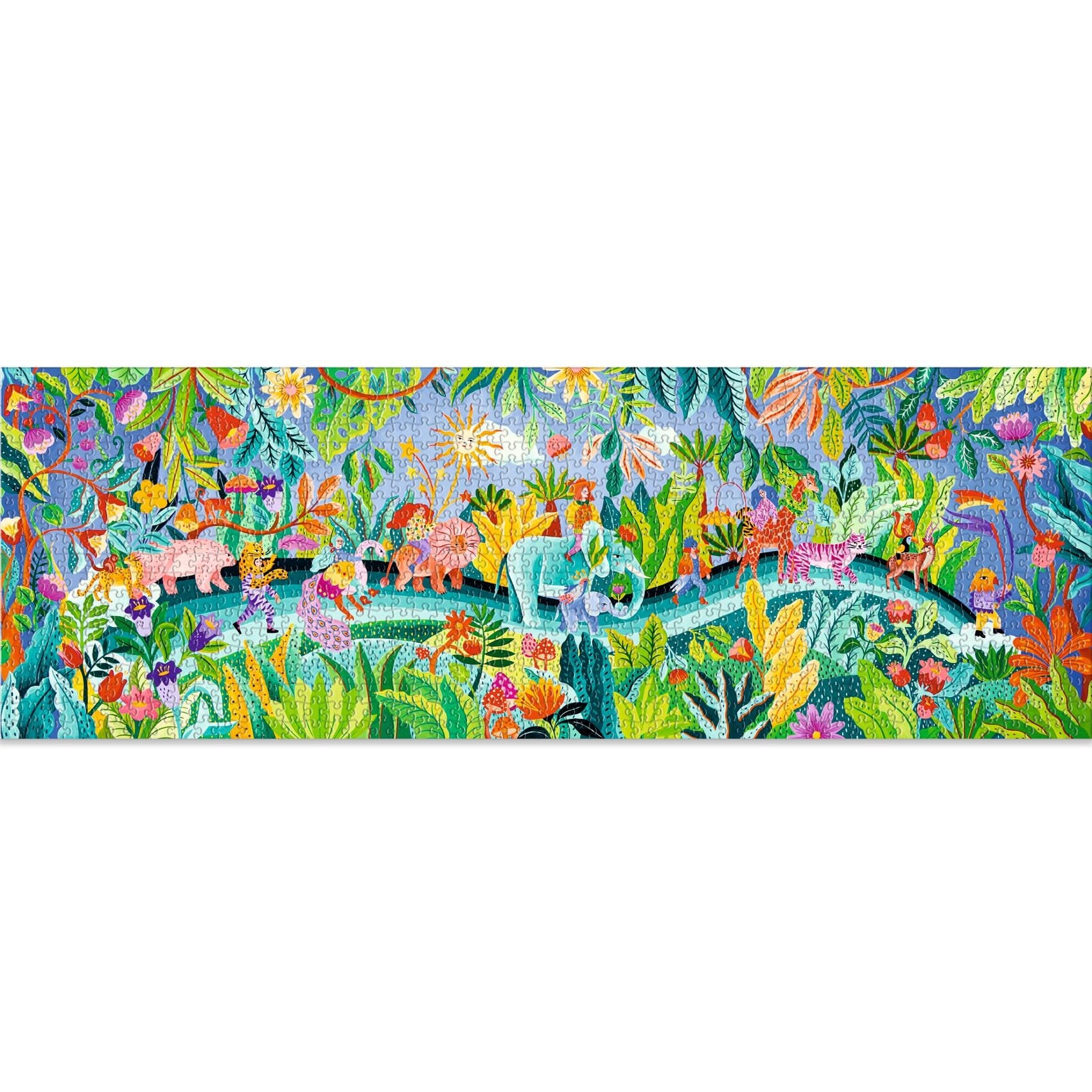 puzzle gallery la fiesta 1000pcs - DJECO