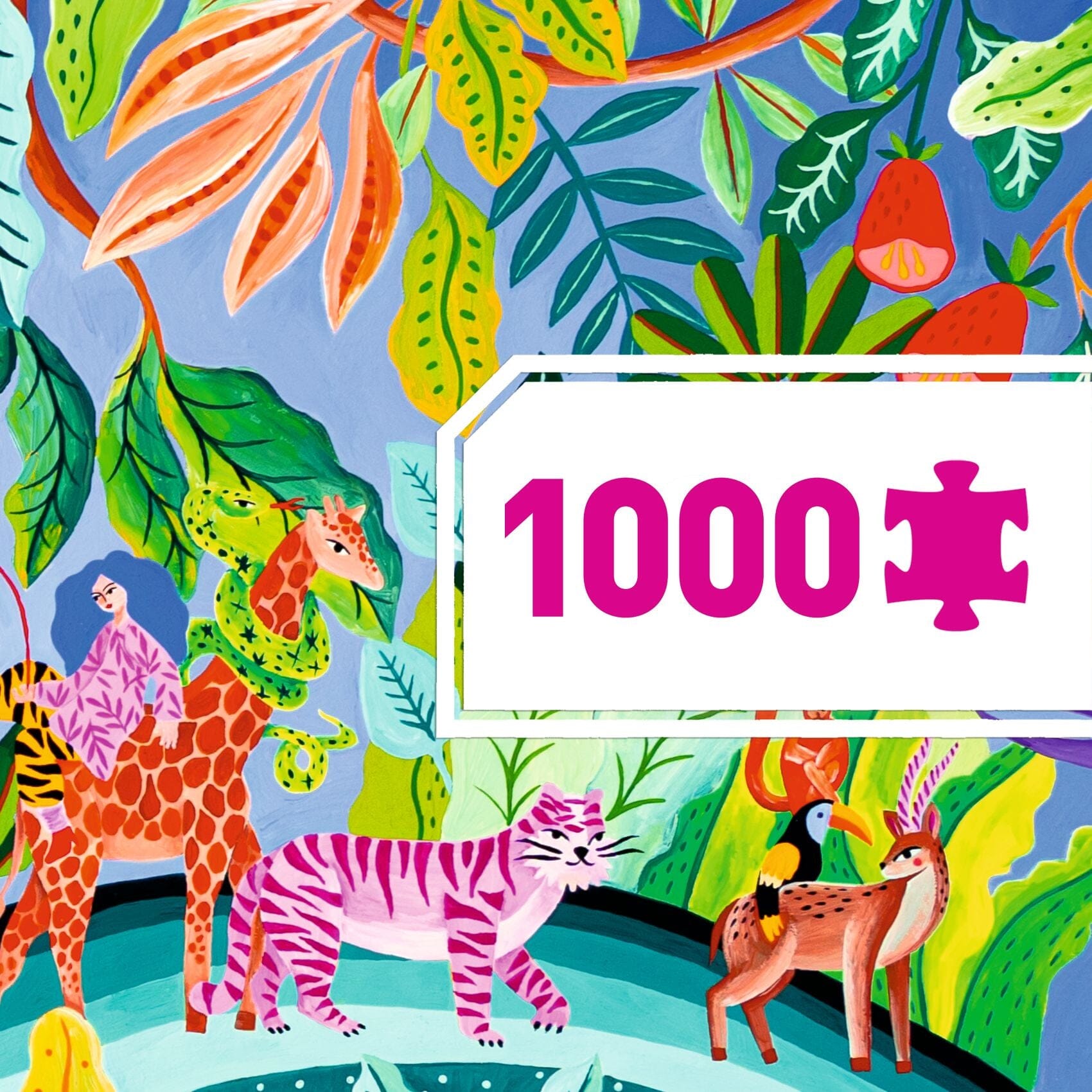 puzzle gallery la fiesta 1000pcs - DJECO