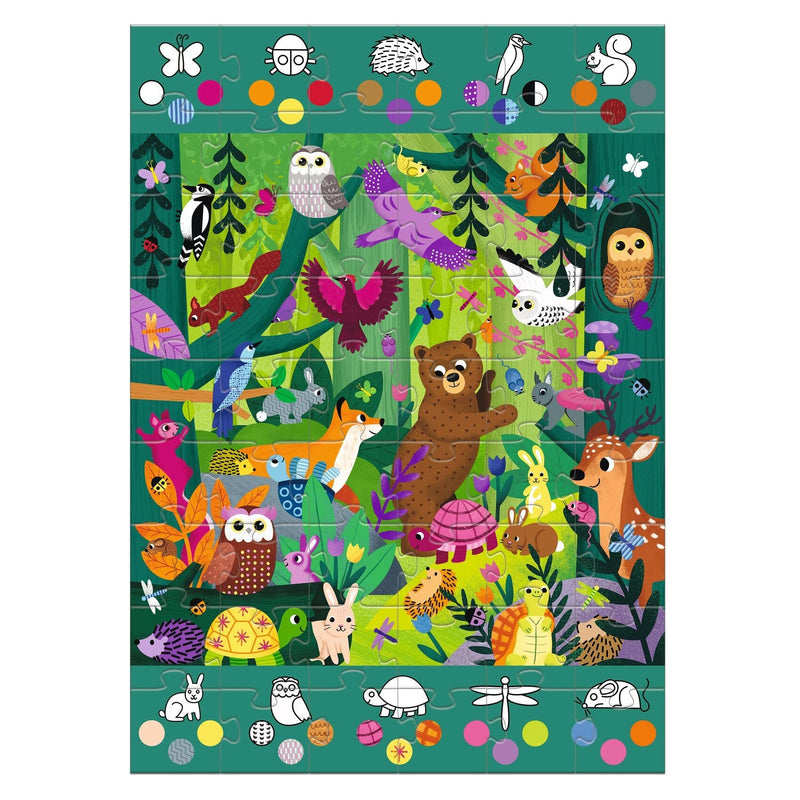 Puzzle Géant Observation Forêt - Djeco DJ07149 3070900071490