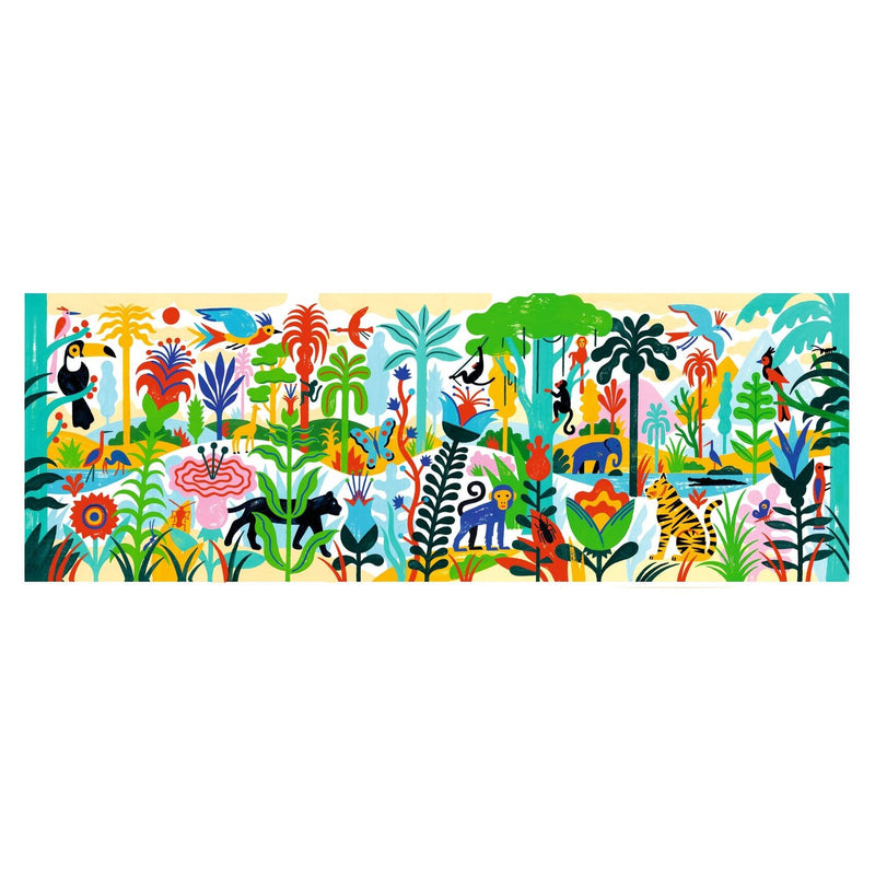 Puzzle Jungle 100 pcs - DJECO DJ07619 3070900076198