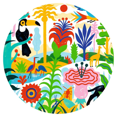 Puzzle Jungle 100 pcs - DJECO DJ07619 3070900076198