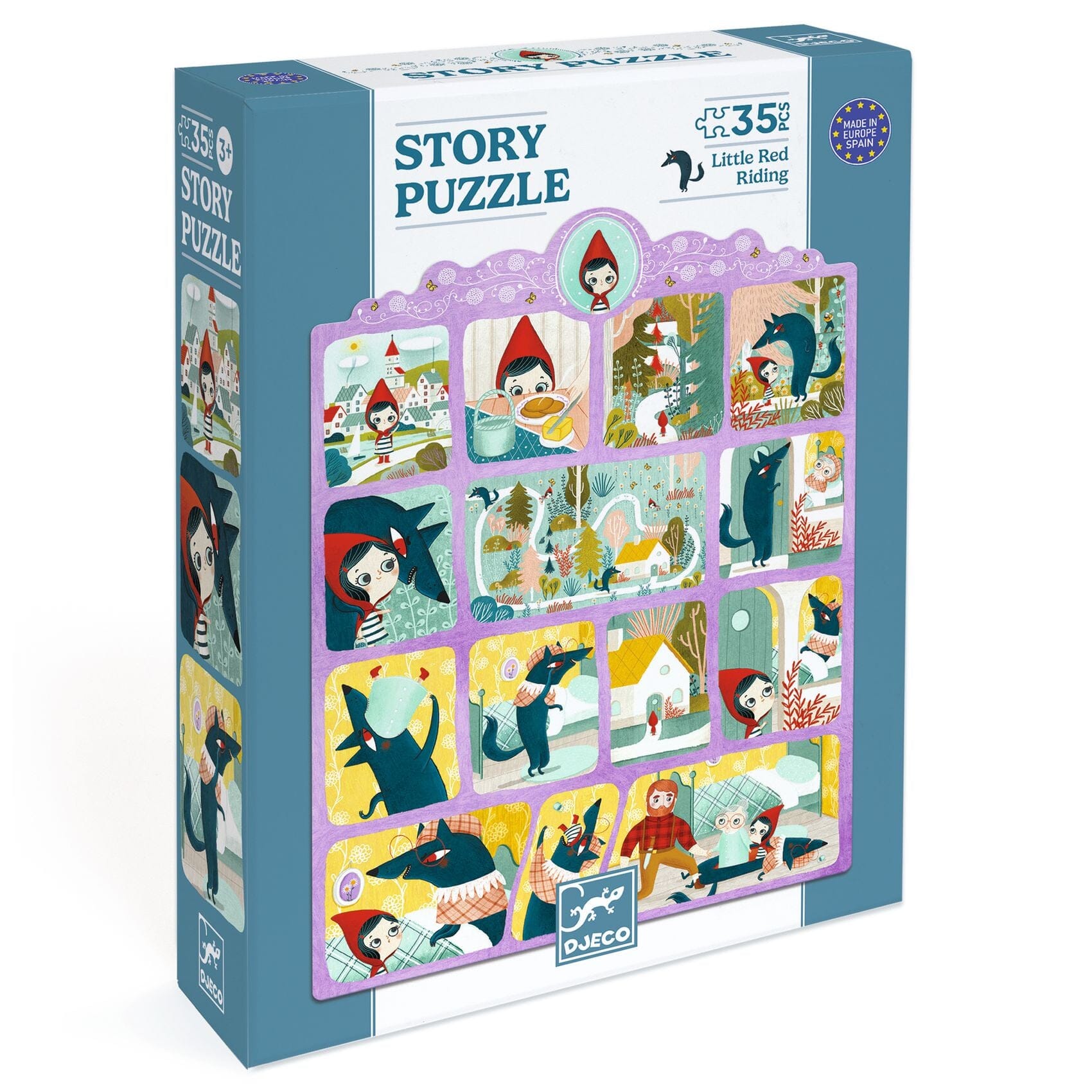 puzzle Le Petit Chaperon rouge - DJECO DJ07050 3070900070509