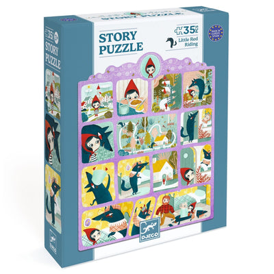 puzzle Le Petit Chaperon rouge - DJECO DJ07050 3070900070509
