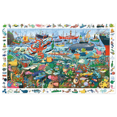 Puzzle Observation Les secrets de la mer 200 pcs - Djeco