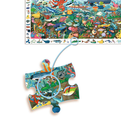 Puzzle Observation Les secrets de la mer 200 pcs - Djeco
