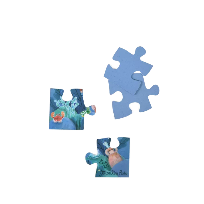 Puzzle phosphorescent Sous la mer 24 pièces - MOULIN ROTY 676441 3575676764411