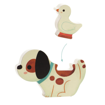 puzzle relief Puzz & Play Friends - DJECO