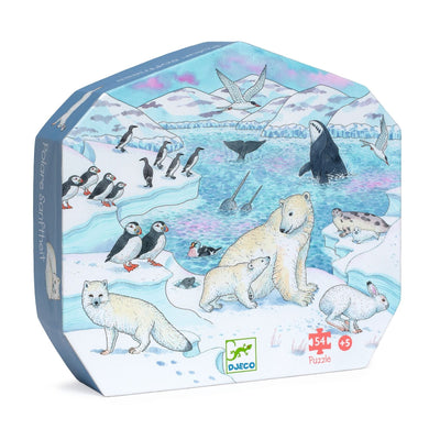 Puzzle silhouette douceur polaire 54 pcs - DJECO