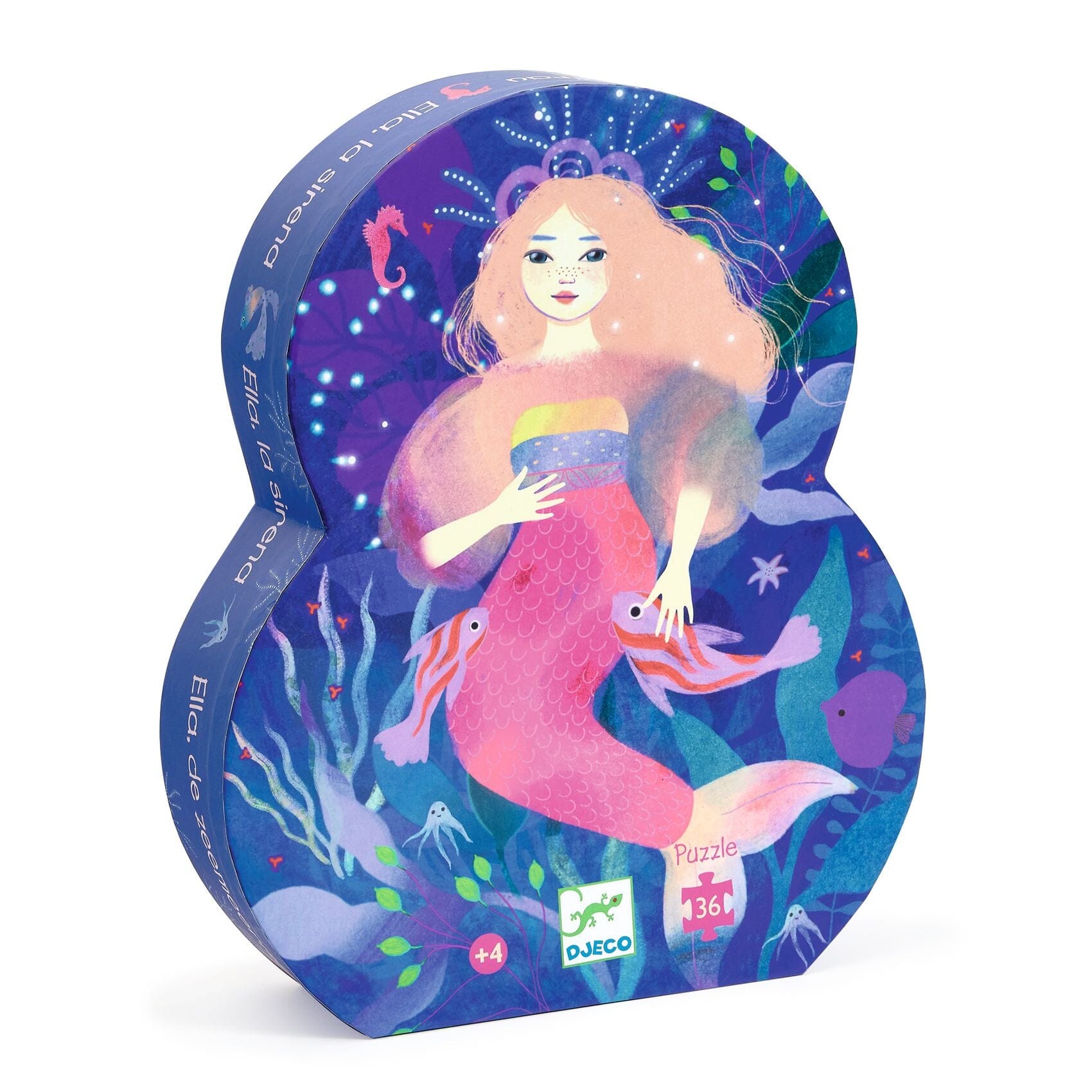 Puzzle silhouette ella la sirene - DJECO DJ07303 3070900073036