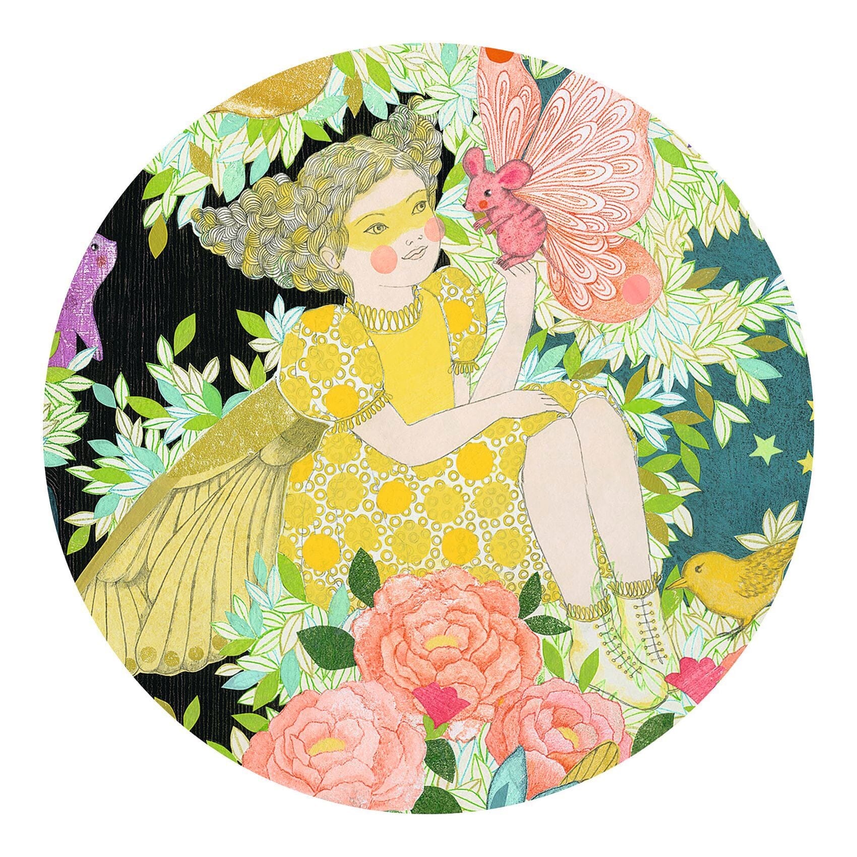 Puzzle silhouette l'arbre de flora - DJECO DJ07292 3070900072923