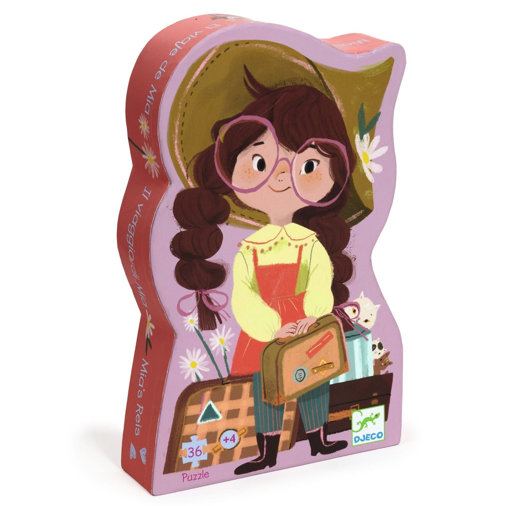 Puzzle silhouette le voyage de mia - DJECO DJ07305 3070900073050
