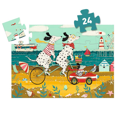 Puzzle silhouette ollie le dalmatien - DJECO DJ07286 3070900072862