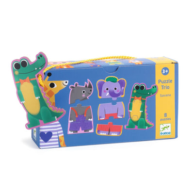Puzzle trio savanne - DJECO DJ08242 3070900082427