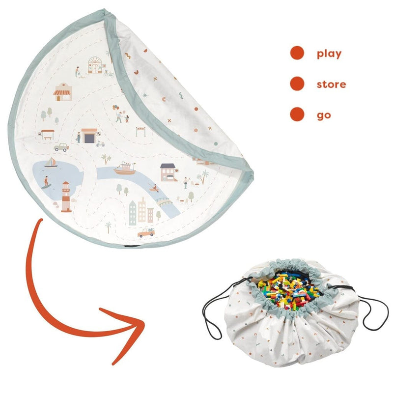 Sac de rangement tapis de jeux citymap - PLAY & GO citymap 4895250601505