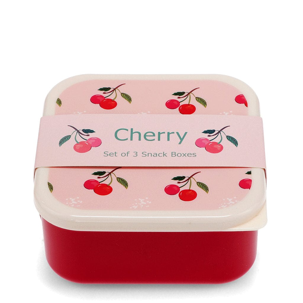 set de 3 boites à goûter little cherry - REX
