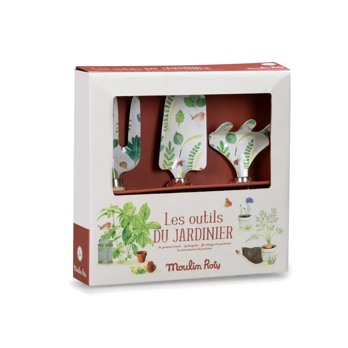 Set de 3 outils de jardinage Le Jardinier - moulin roty 712397 3575677123972