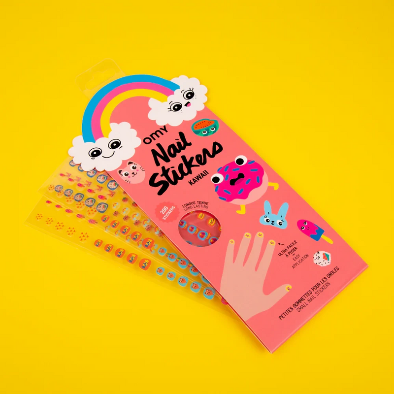stickers pour les ongles kawaii - Omy NAIL02 3760301402398