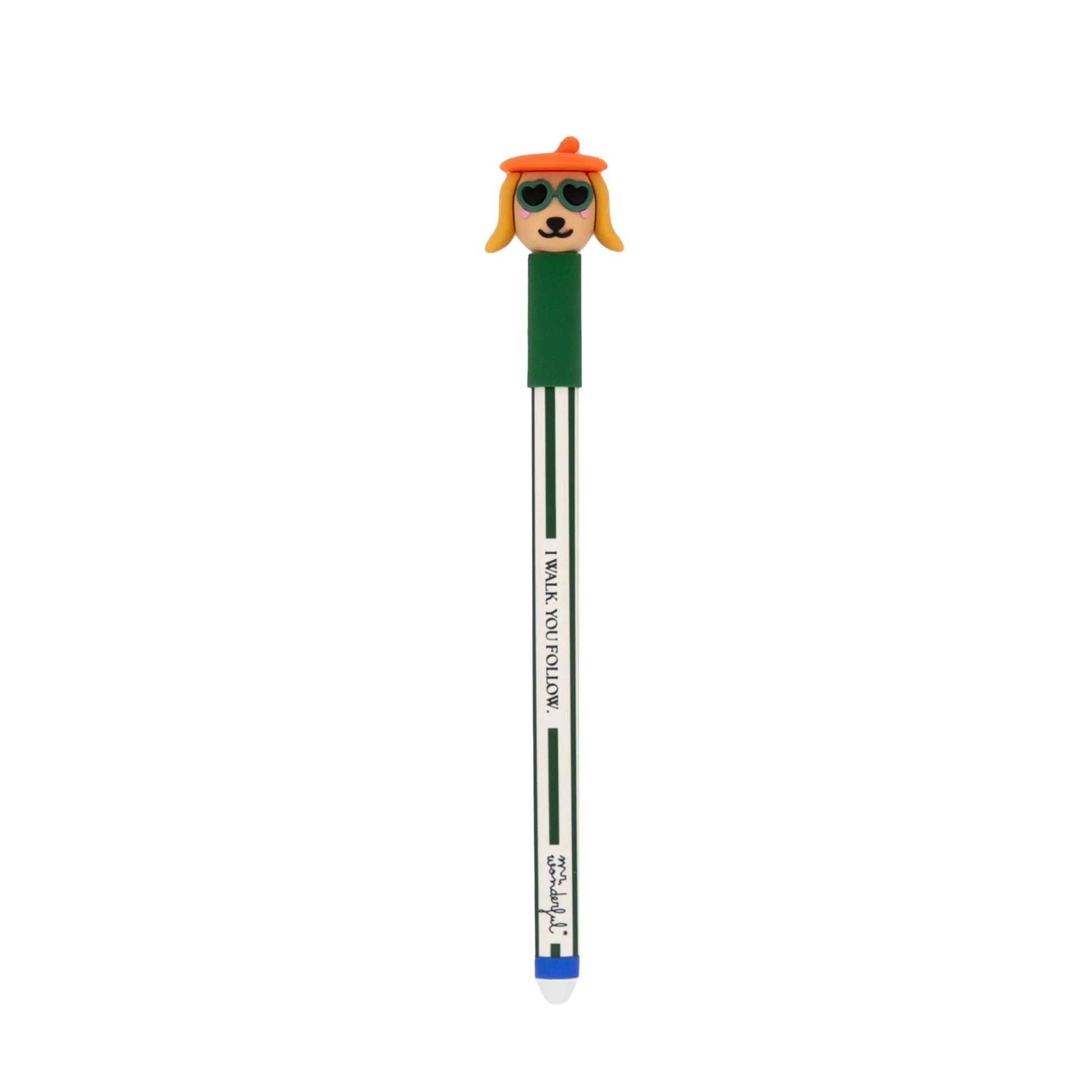 Stylo effaçable Bo-Bo Teckel - I walk, you follow - MR. WONDERFUL