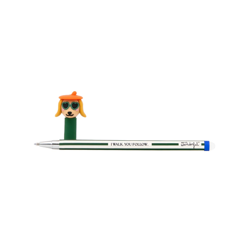 Stylo effaçable Bo-Bo Teckel - I walk, you follow - MR. WONDERFUL