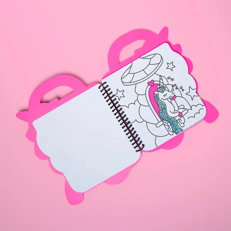 Super Coloring & Stickers Book Lily - Omy CAH13 3760301404972