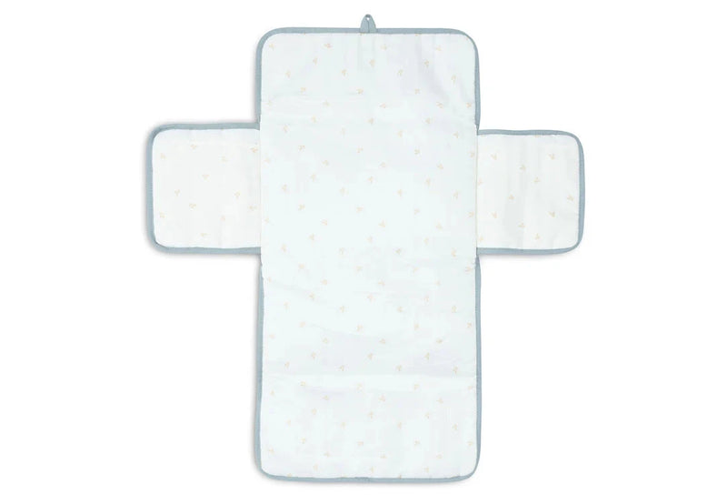 Tapis à Langer nomade Gaze de Coton - Sea Green 096-001-68043 8717329393639