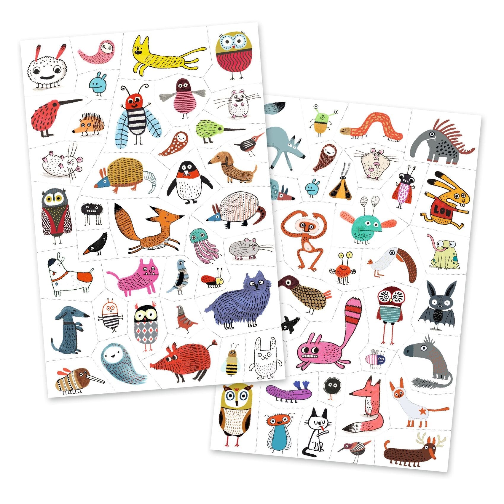 Tatouages Petites bestioles - DJECO DJ09911 3070900099111