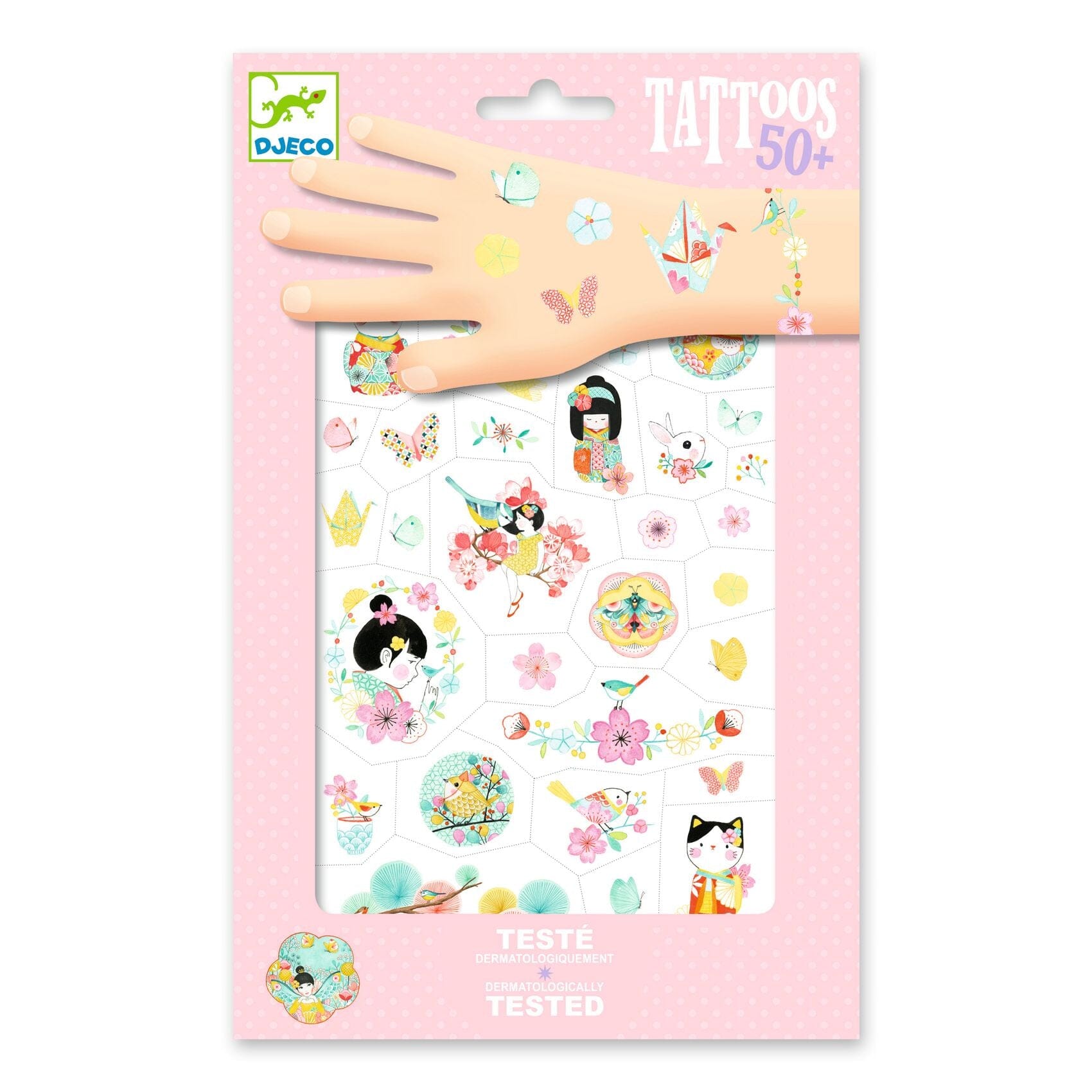 Tatouages sakura - DJECO DJ09619 3070900096196