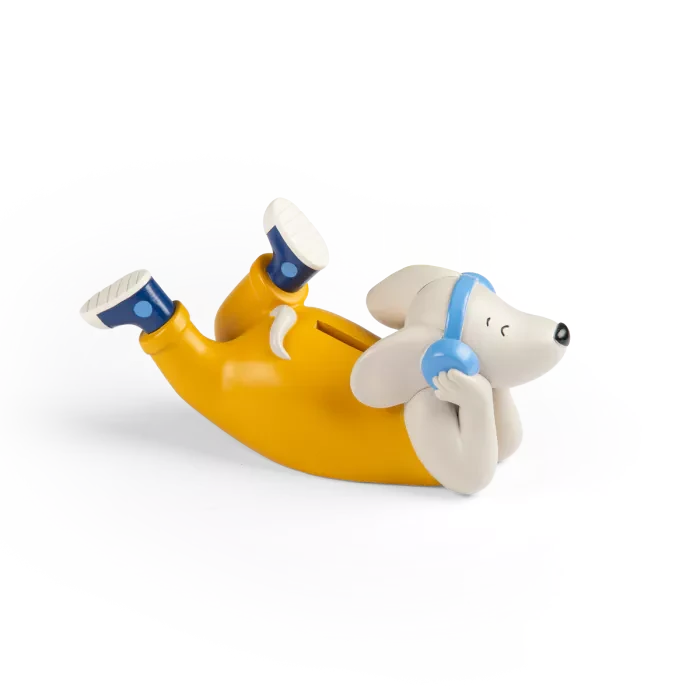 Tirelire chien Puce et Pilou- Moulin Roty 684041 3575676840412