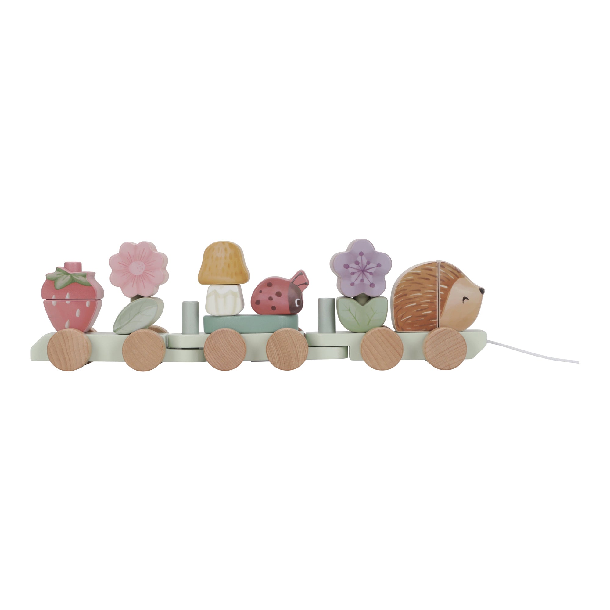 Train à blocs hérisson Fairy Garden - LITTLE DUTCH LD7335 8713291773356
