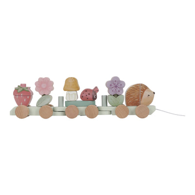 Train à blocs hérisson Fairy Garden - LITTLE DUTCH LD7335 8713291773356
