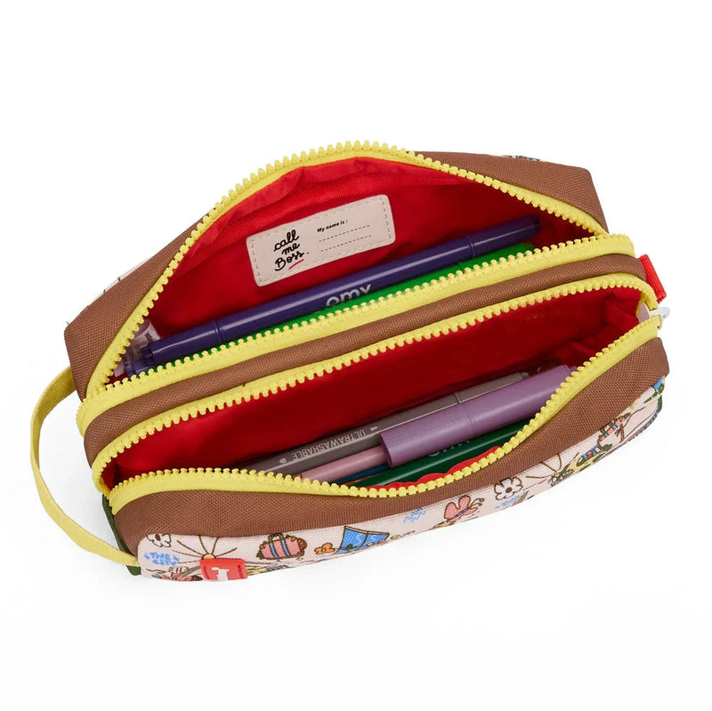 Trousse Scolaire San Francisco - HELLO HOSSY TRO-P-010-TU 3760407013658