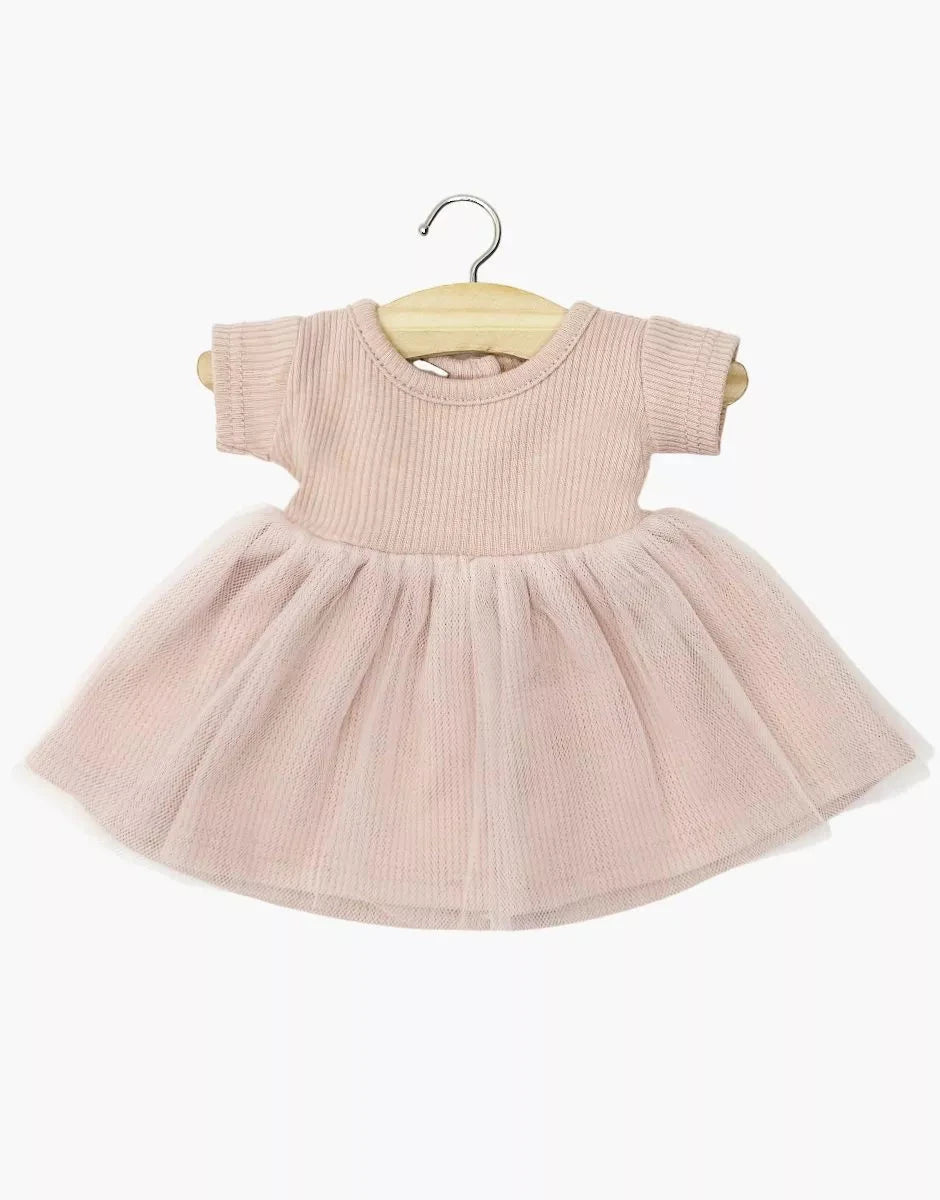 Tutu Rosana à manches courtes rose pétale- minikane CG.17.360 3701548460031