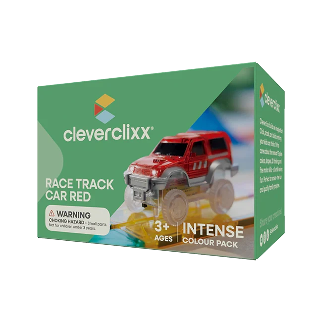 voiture rouge intense pour circuit magnetique - cleverclixx CC-1018 6097333115123