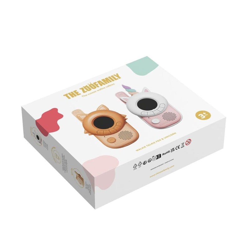 Zoo Talkie Walkie Renard x Licorne - THE ZOOFAMILY talkiewalkieunicornrenard 4895250600614