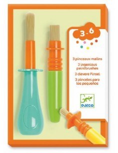 3 pinceaux malins - Djeco dj09007 02812219