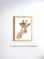 Aquarelle en cadre Seraphine girafe fleur a4 - Merlene Fancelli Art seraphine 1234512345